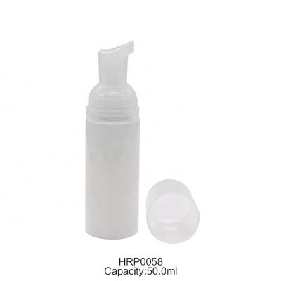 Wholesale hand sanitizer bottles 50ml private label customized 50ml hand sanitizer plastic bottles with press pump