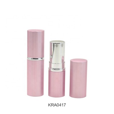 Quality lip balm lipstick clear tube custom lipstick empty tube empty pink aluminium lipstick tube free samples